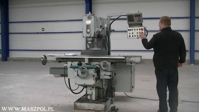 Frezarka FGV 32 TOS - ODCZYTY - FALOWNIK -  WWW.MASZPOL.PL