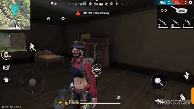 Pro vs hacker bermuda free fire massive experience with 8d songs
