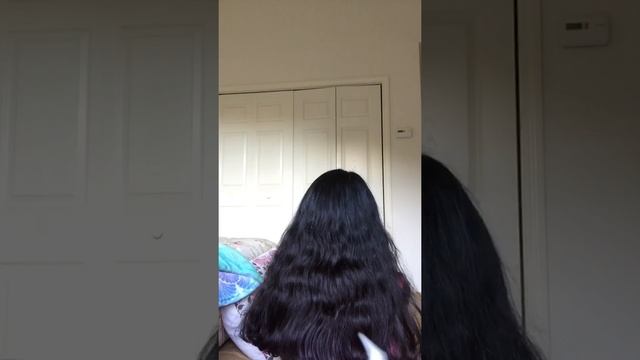 DOVE AMPLIFIED Leave-in Conditioner Results! BEFORE and AFTER...