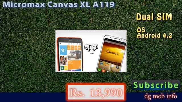 Micromax Canvas XL A119 Features In Hindi
