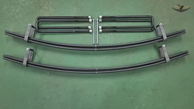 Арт. 1057 Усиление задних рессор для Hino 500 с колесами 19.5 Прибавляет 3 тонны грузоподъёмности.