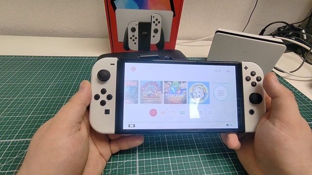 Обзор прошитого Nintendo switch OLED 256GB