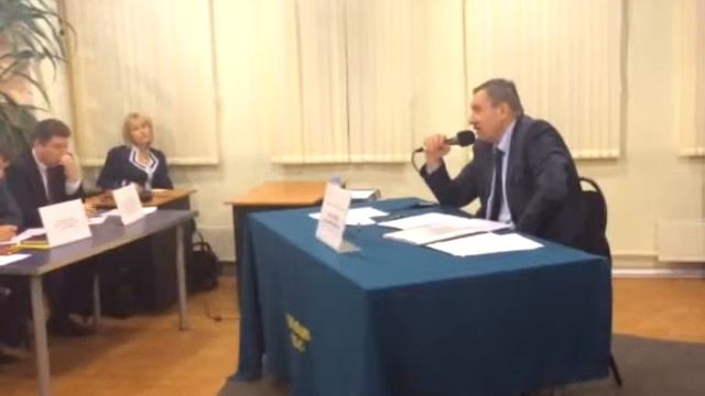 19.11.2014 Встреча главы управы района Текстильщики Осадчего А.В. с жителями района