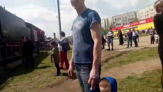 8мая.Энгельс.Поезд Победы