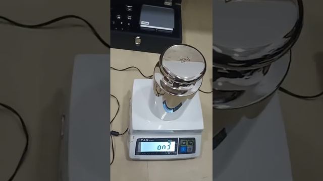 Kalibrasi timbangan cas sw 1a