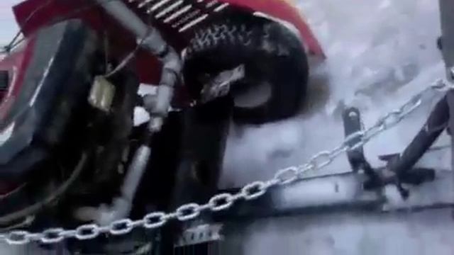 mtd tractor walk around and damage report