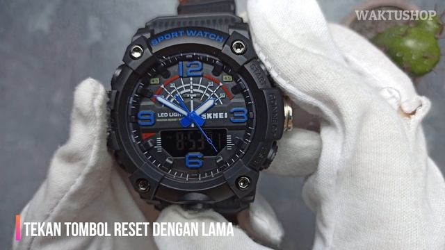 SKMEI 1619 - Review & Setting Jam Tangan Pria Dual Time Fashion (Waktushop Indonesia)