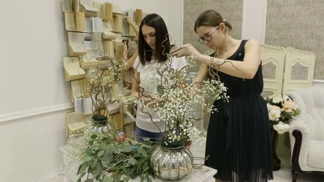 Оформление зоны с студии в кадре