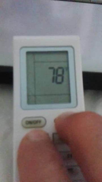 How to switch Remote Control from °F to °C "Condor"