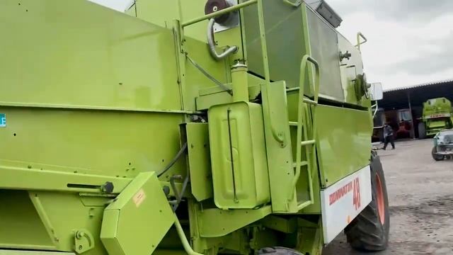 Огляд комбайна Claas Dominator 48
