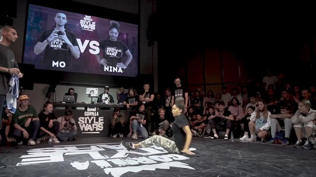 GORILLA STYLE WARS 2019 | MO vs Nina | Hip-Hop 1/4