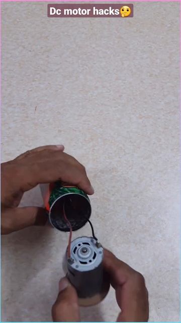 how to make an amazing mini mixer with dc motor #shorts