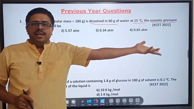 SOLUTIONS - PART 1 OF PU 2 KCET - QUICK SYNOPSIS 2015 TO 2022 KCET CHEMISTRY PYQ's SOLVED/ KCET 202