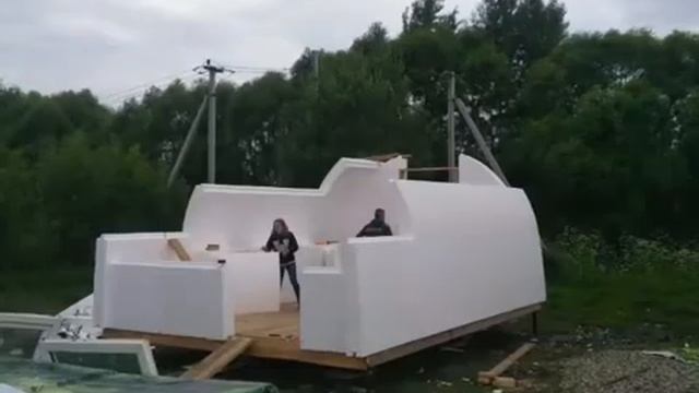 "КуполДОМ" дома из пенопласта
