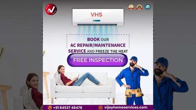 FREE INSPECTION | AC REPAIR |MAINTENANCE| SERVICES|COOLING CALL VIAJYHOMESERVICES- 8453748478 #shor