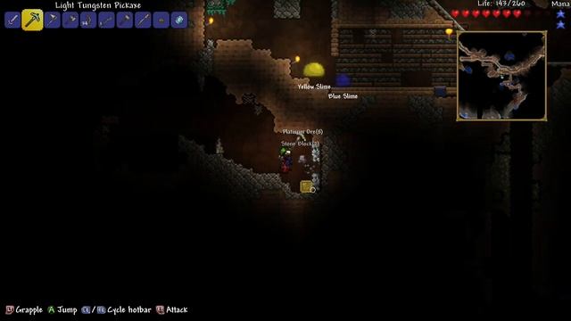 Acheme Lets find materials!||Terraria gameplay