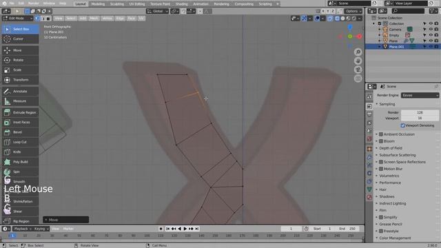 Check and cross symbols Blender Tutorial