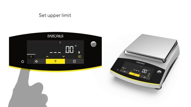 Entris® II Essential Line Lab Balance: Checkweighing