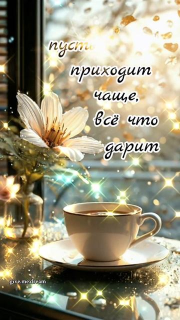 Пусть приходит чаще, все, что дарит счастье.