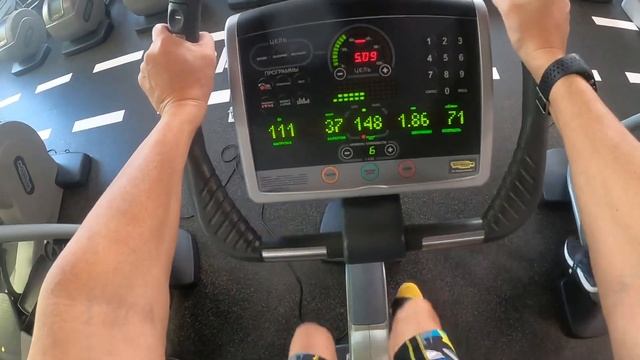 Пульс, каденс, время, километраж , калории, ватты на велотренажёре…