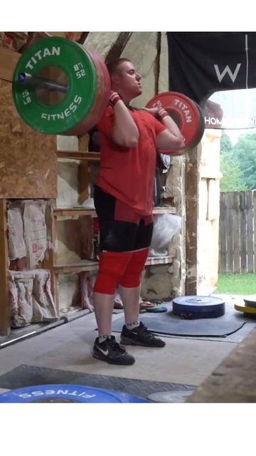 143 kg /  315 lb - Clean and Jerk