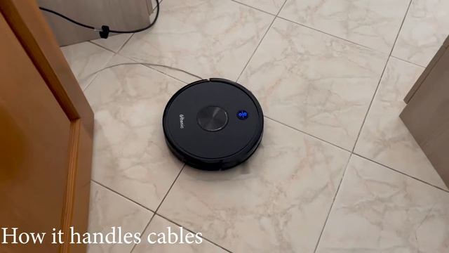 Ultenic D5S Pro Robot Vacuum Cleaner  - Navigation and How it handles obstacles.