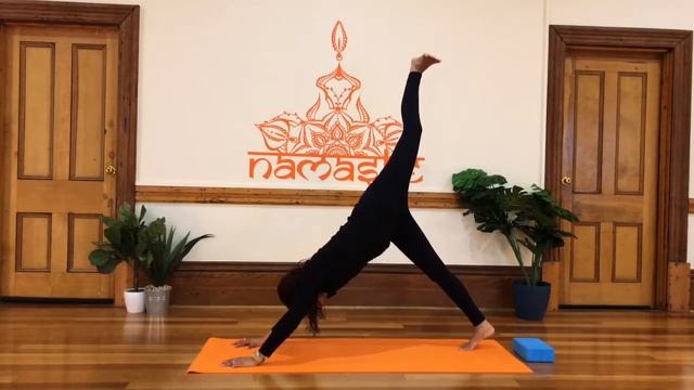 25 minute Vinyasa Yoga Class for Glute Muscles- Level 1-1.5