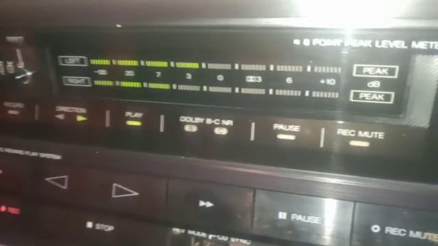 Tape Deck Aiwa HX-PRO ADR470 - Excelente deck, o melhor que já vi