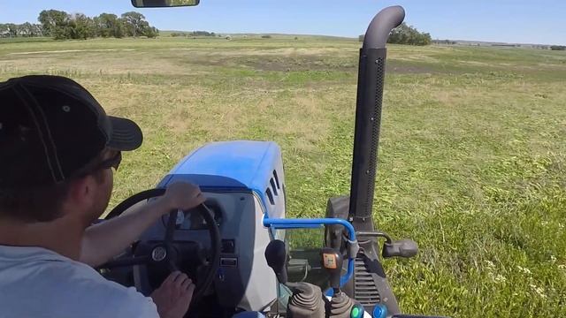 Sloughs Carrying the Load - Rowse Mower & V-Rake