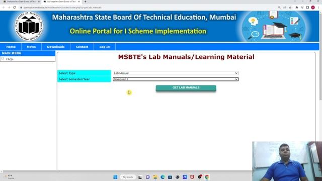 How To Download Lab Manual/msbte Diploma/pdf File/first Year To Third Year/Maharashtra.