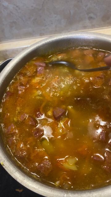 МЯСНАЯ СОЛЯНОЧКА #суп #солянка #борщ #щи