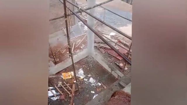 staircase curing with gunny bags (bori ) curing kese kare#construction #civil#civilwork #