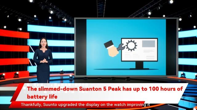 The slimmed-down Suanton 5 Peak has up to 100 hours of battery life
