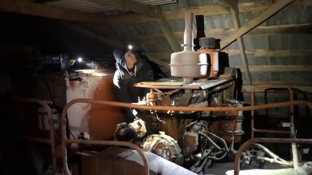 Starting Harvester ЕНИСЕЙ P1200 after 5 years vol 1