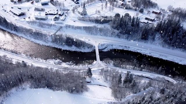 А за городом зима