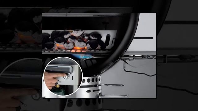 Weber 15501001 Performer Deluxe Charcoal Grill