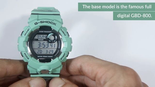 7 GODS LIMITED EDITION - CASIO G-SHOCK GBD-800SLG-3