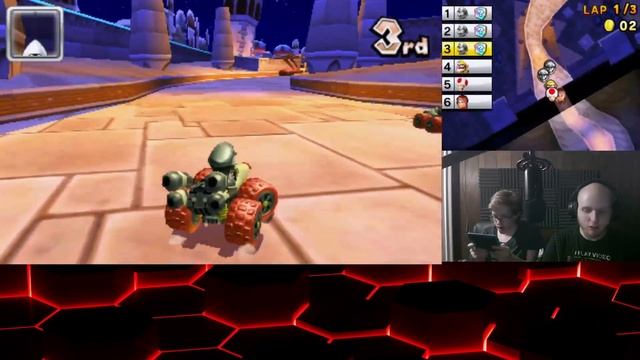 My Brother D-Jams Is Back! | Mario Kart 7 Fun Room #23