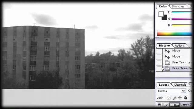 Как мы делали панорамы в фотошопе задолго то того как это стало модно