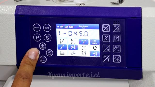MAQUINA RECTA AUTOMATICA MODELO SF-S610
