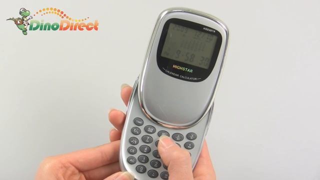 Calendar Calculator with Alarm Clock and World Time HSD 207