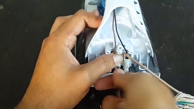 How to replace iron wire