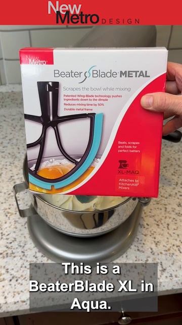 BeaterBlade XL-M fits new KitchenAid 5.5 Mixer