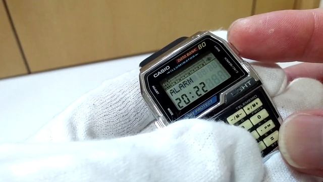 CASIO DATA BANK 80 DBC-810 Digital Watch (Module 1476)