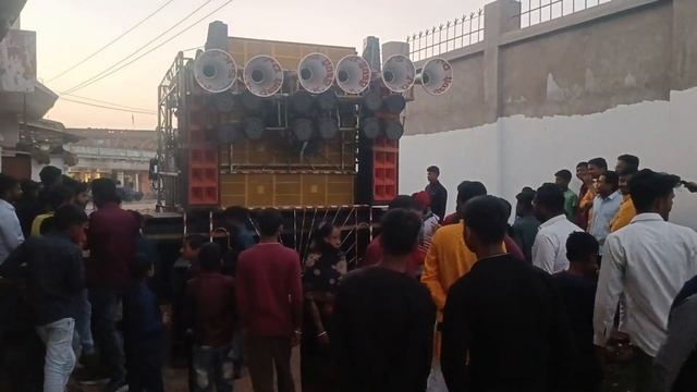 sk v dj teliyatu ramgarh #rodshow video #lari ka