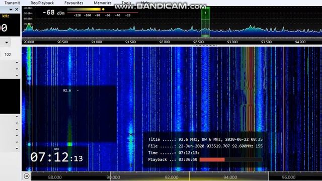 (Es) 92.6 Radio Kometa, Chekhov 1566km 22/06/20 07:12 UTC