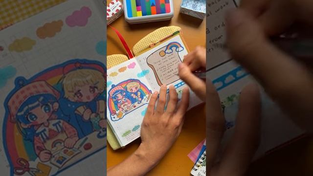 Hobonichi Techo Journal With Me (asmr / real time) 🍳 “Things That Made Me Smile Today” 🌷🍰
