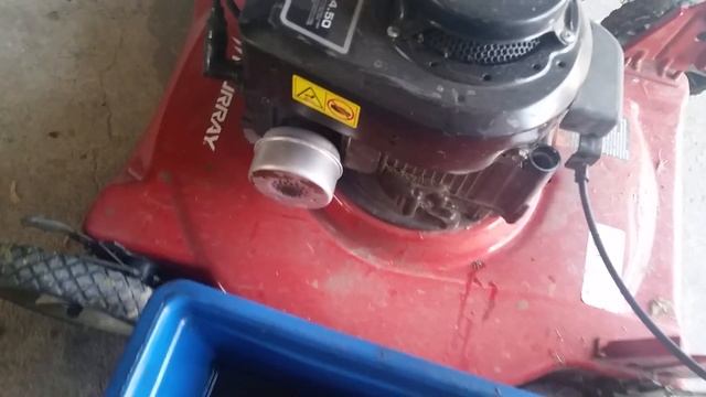 Oil Change Briggs And Stratton 300 Series Lawnmower