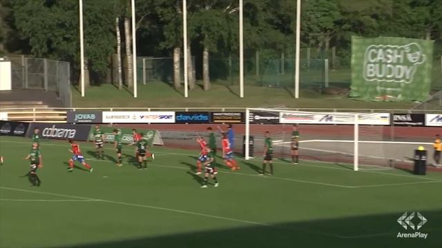 Målen i Varbergs BOIS FC - Öster 1-2