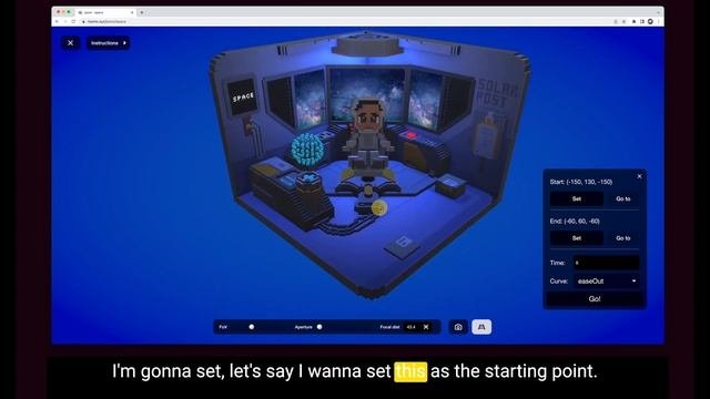 Camera Mode  Rooms.xyz